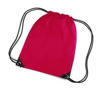 ShirtInStyle Sportbeutel, Gymnastikbeutel, Gymsac, Schuhbeutel mit Kordel, Farbe red