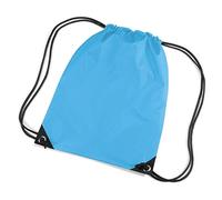 ShirtInStyle Sportbeutel, Gymnastikbeutel, Gymsac, Schuhbeutel mit Kordel, Farbe surfblue