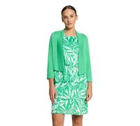 Shirtjacke BETTY BARCLAY "Damen mit 3/4 Arm", Damen, Gr. 40, grün (island grün), Jersey, Obermaterial: 96% Viskose, 4% Elasthan, loose fit normal, Shirts Shirtjacke, Form (48149112-40) island grün