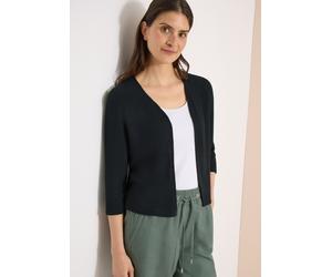 Shirtjacke CECIL, Damen, Gr. L (42), palm breeze grün, Jersey, Obermaterial: 64% Polyester, 34% Viskose, 2% Elasthan, unifarben, lässig geschnitten hüftbedeckend, V-Ausschnitt, abgesteppte Kante, Shir