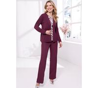 Shirtjacke CLASSIC BASICS "Shirtjacke", Damen, Gr. 40, lila (burgund), 95% Viskose, 5% Elasthan, unifarben, Shirts Shirtjacke (24370942-40) burgund
