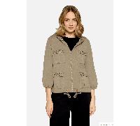 Shirtjacke mit Kapuze Soft Olive 42