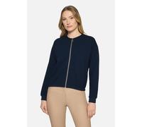 Shirtjacke mit Struktur dunkelblau 38