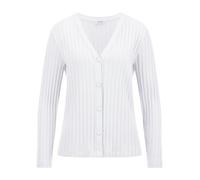 Shirtjacke V-Ausschnitt Efixelle weiss 42