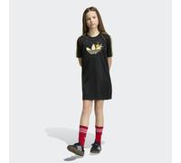 Shirtkleid ADIDAS ORIGINALS "ADIDAS ORIGINALS X LIBERTY LONDON REGULAR", Mädchen, Gr. 164, N-Gr, schwarz, Obermaterial: 100% Polyester, Kleider Shirtkleid (57724944-164) schwarz