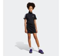 adidas Originals T-Shirt-Kleid mit Reißverschlusstaschen in Black, Größe 140