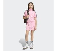 Shirtkleid ADIDAS ORIGINALS "FIREBIRD DRESS", Mädchen, Gr. 152, N-Gr, light pink, schwarz, Obermaterial: 100% Polyester, Kleider Shirtkleid (32211946-152) light pink, schwarz