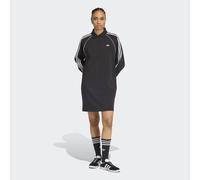 Shirtkleid ADIDAS ORIGINALS "SST POLO", Damen, Gr. XS, N-Gr, schwarz, weiß, Obermaterial: 95% Baumwolle, 5% Elasthan, Kleider Shirtkleid (83787746-XS) schwarz, weiß