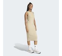 Shirtkleid ADIDAS SPORTSWEAR "ALL SZN RIB", Damen, Gr. S, N-Gr, wonder cargo, Obermaterial: 48% Baumwolle, 43% Polyamid, 9% Elasthan, Kleider Shirtkleid (26413814-S) wonder cargo