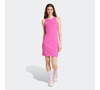 Shirtkleid ADIDAS SPORTSWEAR "FUTURE ICONS SMALL LOGO", Damen, Gr. M, N-Gr, pink (semi lucid fuchsia), Obermaterial: 90% Baumwolle, 10% Elasthan, Kleider Shirtkleid (38591259-M) semi lucid fuchsia