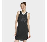 Shirtkleid ADIDAS SPORTSWEAR "STADIUM MESH DRESS", Damen, Gr. XXL, N-Gr, schwarz, crystal linen, sanftes weiß, Obermaterial: 100% Polyester, Kleider Shirtkleid (39609955-XXL) schwarz, crystal linen, s