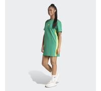 Shirtkleid ADIDAS SPORTSWEAR "W 3S T DRE WC", Damen, Gr. XS, N-Gr, bold grün, bright gelb, Obermaterial: 93% Baumwolle, 7% Elasthan, Kleider Shirtkleid (93039869-XS) bold grün, bright gelb