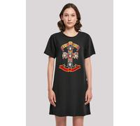 Shirtkleid F4NT4STIC "Guns 'n' Roses Appetite For Destruction", Damen, Gr. 4XL, schwarz, Obermaterial: 100% Baumwolle, regular fit, Rundhals, ohne Bündchen, Kleider Shirtkleid, Premium Qualität (43901