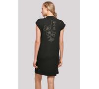 Shirtkleid F4NT4STIC "Japan Flower", Damen, Gr. S, schwarz, Obermaterial: 100% Baumwolle, regular fit, ohne Bündchen, Kleider Shirtkleid, Print (99162701-S) schwarz