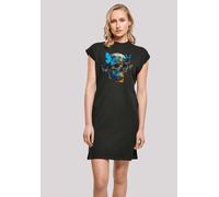 Shirtkleid F4NT4STIC "Skull", Damen, Gr. 5XL, schwarz, Obermaterial: 100% Baumwolle, regular fit, ohne Bündchen, Kleider Shirtkleid, Print (95509338-5XL) schwarz