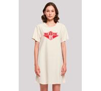 Shirtkleid F4NT4STIC "The Beastie Boys", Damen, Gr. 4XL, weiß (sandweiß), Obermaterial: 100% Baumwolle, regular fit, Rundhals, ohne Bündchen, Kleider Shirtkleid, Premium Qualität (68840229-4XL) sandwe