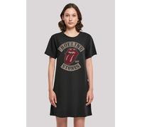 Shirtkleid F4NT4STIC "The Rolling Stones Tour '78 Vector", Damen, Gr. L, schwarz, Obermaterial: 100% Baumwolle, regular fit, Rundhals, ohne Bündchen, Kleider Shirtkleid, Premium Qualität (55711550-L)