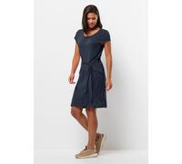 Shirtkleid JACK WOLFSKIN "MOLA DRESS", Damen, Gr. XS (34), Normalgrößen, blau (night, blau), 100% LYOCELL, Kleider Shirtkleid (55086620-XS)