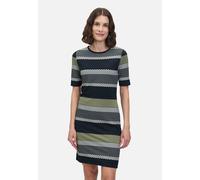 Shirtkleid kurzarm Dark Blue/Green Damen