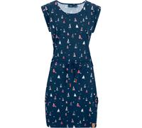 Shirtkleid mit Flügelärmeln und Druck 40/42 (M)