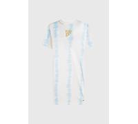 White Tdtee O´neill Wotw Short Sleeve Short Dress Weiß XS Frau