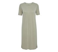 Shirtkleid OXMO "Shirtkleid OXBrinja", Damen, Gr. L, N-Gr, grün (seagrass), Obermaterial: 64% Modal CMD. 36% Polyester PES., Kleider Shirtkleid (27211222-L) seagrass