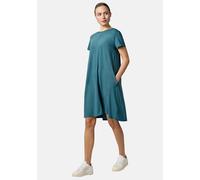 Shirtkleid RAGWEAR "Chickie", Damen, Gr. S (36), Normalgrößen, ocean, Material: 50% Baumwolle, 50% Modal, Basic, A-Linie ca. Mitte Oberschenkel, Rundhals, Ärmel ohne Ärmelschlitz abgesteppte Kante, Kl