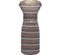 Kurzarm Midikleid mit Taillengürtel "Lilithe" Night Blue L