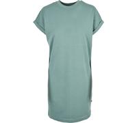 Urban Classics Ladies Organic Cotton Cut On Sleeve Tee Dress paleleaf S