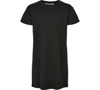 Shirtkleid URBAN CLASSICS "Urban Classics Damen Girls Organic Oversized Tee Dress", Mädchen, Gr. 158/164, Normalgrößen, schwarz, 100% Baumwolle, unifarben, oversize, Rundhals, Kleider Shirtkleid (8393