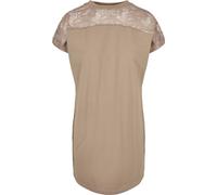 Urban Classics Lace Kurzes Kurzarmkleid XS Soft taupe