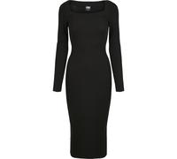 Urban Classics - Ladies Long Knit Black - Kleider Schwarz Small