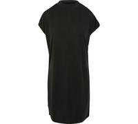 Shirtkleid URBAN CLASSICS "Urban Classics Damen Ladies Modal Dress", Damen, Gr. 3XL, US-Größen, schwarz, 77% Modal, 23% Polyester, unifarben, relaxed fit, Rundhals, Kleider Shirtkleid (60145024-XXXL)