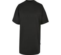 Shirtkleid URBAN CLASSICS "Urban Classics Damen Ladies Organic Heavy Oversized Tee Dress", Damen, Gr. XS, US-Größen, schwarz, 100% Baumwolle, unifarben, oversize, Rundhals, Kleider Shirtkleid (3876460