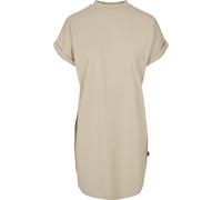 Shirtkleid URBAN CLASSICS "Urban Classics Damen Ladies Rainbow Tee Dress", Damen, Gr. 3XL, US-Größen, softseagrass, 100% Baumwolle, loose fit, Rundhals, Kleider Shirtkleid (60431601-XXXL) softseagrass