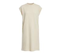 Shirtkleid URBAN CLASSICS "Urban Classics Ladies Light Terry Dress", Damen, Gr. 3XL, US-Größen, beige (sandweiß), 100% Baumwolle, unifarben, oversize, ohne Ausschnitt, Kleider Shirtkleid (25445542-XXX