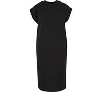 Shirtkleid URBAN CLASSICS "Urban Classics Ladies Light Terry Dress", Damen, Gr. XS, US-Größen, schwarz, 100% Baumwolle, unifarben, oversize, ohne Ausschnitt, Kleider Shirtkleid (70082415-XS) schwarz
