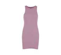 Shirtkleid URBAN CLASSICS "Urban Classics Ladies Washed Rib Jersey Dress", Damen, Gr. M, US-Größen, blushedrose, 100% Baumwolle, unifarben, slim fit, Rundhals, Kleider Shirtkleid (22078829-M) blushedr