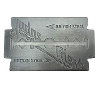 Shirtmatic Buckle Gürtelschnalle Judas Metal Band Priest british steel razor