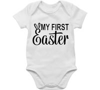 Shirtracer Baby Body Junge Mädchen - Ostergeschenke - My first Easter I 1. Ostern I Erstes Ostern - 12/18 Monate - Weiß - osterkleidung ostermotiv eastern babybody oster outfit osterfest mein clothes