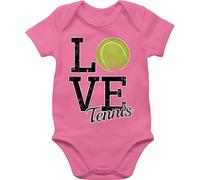 Shirtracer - Baby Body Kurzarm - Sport & Bewegung - Love Tennis