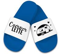 Shirtracer Badelatschen personalisiert Camper Lette Wohnwagen | Camping, Zelten, Wohnmobil, Roadtrip, Vanlife, Badeschlappen, Badepantoletten
