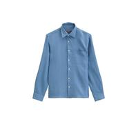 Shirts/Blouses Long Sleeve | aus reinem Leinen blau, L