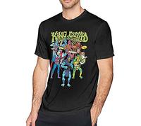 Shirts & Tees Top and Blouse Mens Cool King Gizzard and Lizard Wizard T-Shirt Black BlackXL