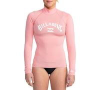 Shirttop BILLABONG "Tropic Surf", Damen, Gr. XS, rosa (flamingo), Obermaterial: 85% Microfaser, 15% Elasthan;, Tops Shirttop (73643336-XS) flamingo