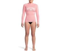 Shirttop BILLABONG "Tropic Surf", Damen, Gr. XXL, rosa (flamingo), Obermaterial: 85% Microfaser, 15% Elasthan;, Tops Shirttop (73643336-XXL) flamingo
