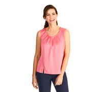 Shirttop, Damen, Gr. 46, rosa (sugarcoral), Obermaterial: 100% Polyester, HERMANN LANGE COLLECTION, regular fit, Rundhals, Tops Shirttop, mit Seitenschlitz (88622211-46) sugarcoral