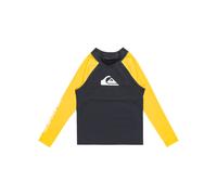 Shirttop QUIKSILVER "Everyday", Jungen, Gr. 2(84-92cm), blau (schwarz navy, solar power), Obermaterial:84% Microfaser, 16% Elasthan;, Tops Shirttop (47409750-2) schwarz navy, solar power