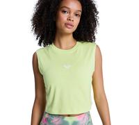 Shirttop ROXY "Essential Energy", Damen, Gr. M, daiquiri grün, Obermaterial: 100% Walkfrottier;, Tops Shirttop (26674540-M) daiquiri grün