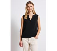 Street One Damen Split Neck Jersey-Top